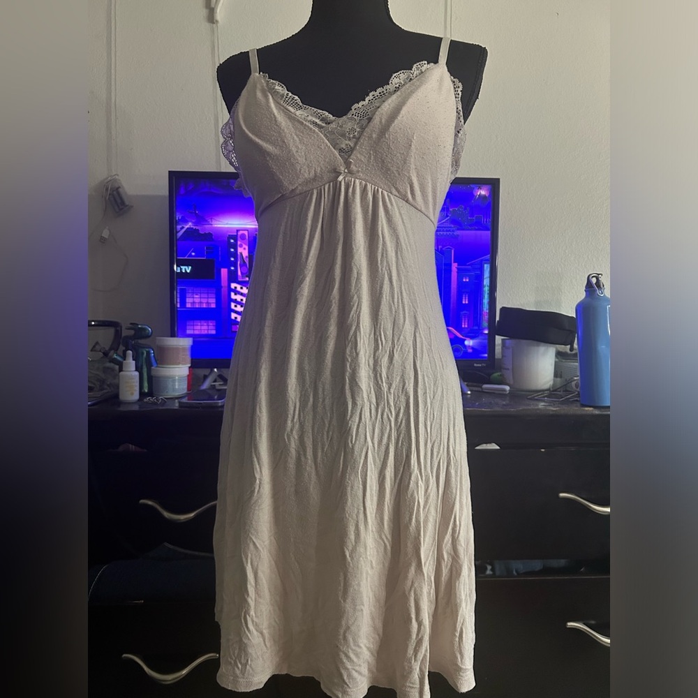 Super cute light pink nightgown, size small